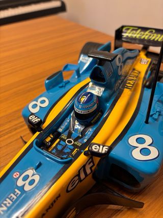 Coche RC Nikko Fernando Alonso Benetton MEJORADO
