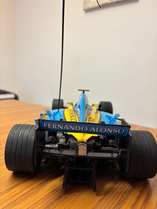 Coche RC Nikko Fernando Alonso Benetton MEJORADO