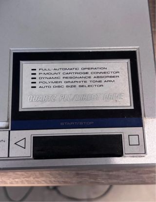 Giradischi Pioneer - PL 960 completo amplificatore