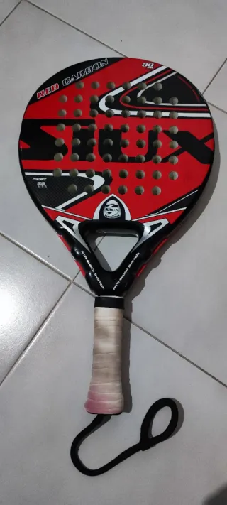 Pala Pádel Siux Red Carbón 38mm