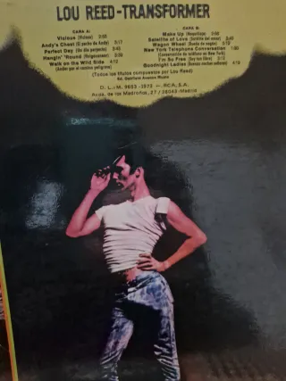 Vinilo Lou Reed Transformer