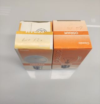 Lotto 10 lampadine Osram Classic A 60W 40W 12V E27