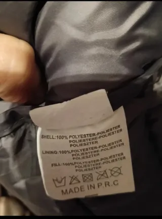 Piumino uomo verde taglia S