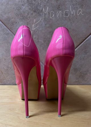 Zapatos Drag Queen Rosa Talla 43