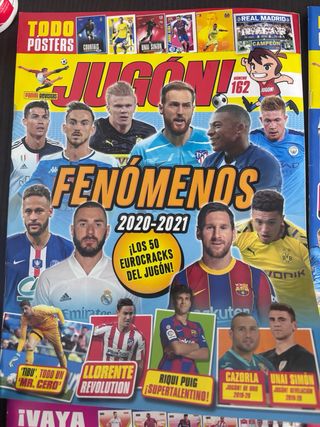 LOTE 6 REVISTAS JUGON DE PANINI