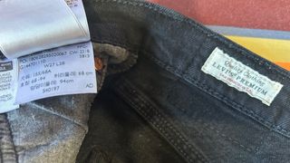 Jeans Levi's 501 Mujer Azul y Negro