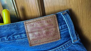 Jeans Levi's 501 Mujer Azul y Negro