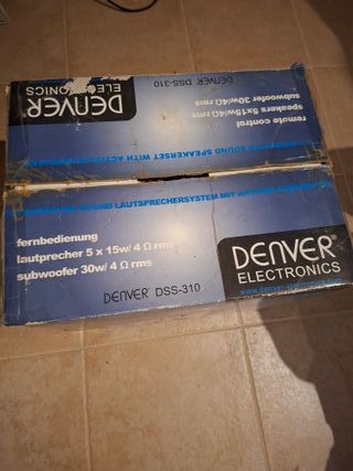 Sistema de Som Denver Surround 5.1