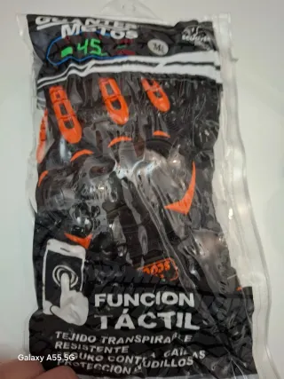 Guantes de Moto Táctiles Talla M