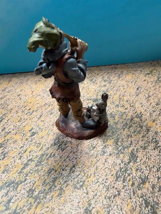 Figura Belén de musico con flauta