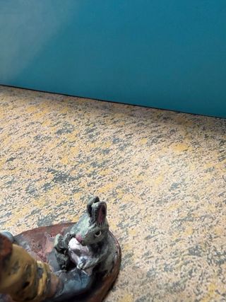 Figura Belén de musico con flauta