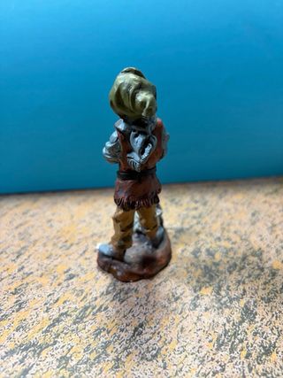 Figura Belén de musico con flauta