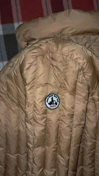 Chaqueta plumifera Jott Mujer Talla XL Dorada