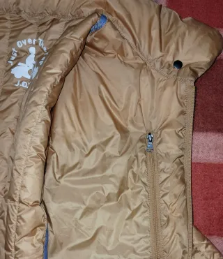 Chaqueta plumifera Jott Mujer Talla XL Dorada