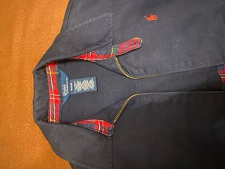 Chaqueta Ralph Lauren Azul con Forro Tartán