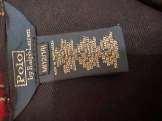 Chaqueta Ralph Lauren Azul con Forro Tartán