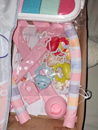 Gimnasio Bebé CUTE STONE Piano y Manta