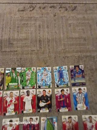 Colección Cartas Fútbol ATOMICA Vamos Diamantes