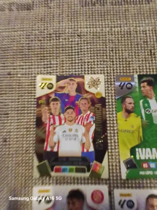 Colección Cartas Fútbol ATOMICA Vamos Diamantes