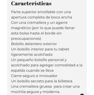 Mochila Roka London Small