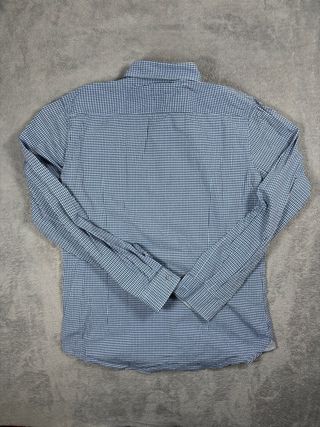 Camicia Hugo Boss slim fit a quadretti blu
