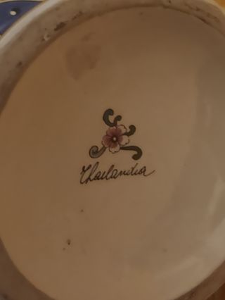 Vaso Decorato Scene Orientali