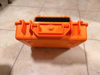 Valigetta porta orologi arancione