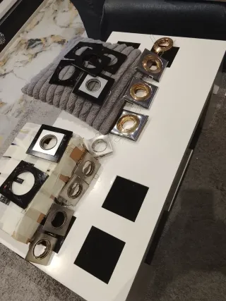 Focos halógenos cuadrados