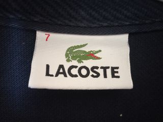 Polo Lacoste Azul Marino de manga larga – Talla 7
