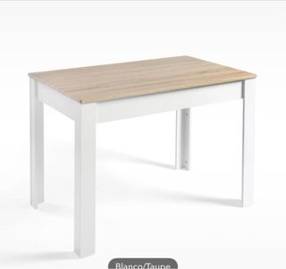 Mesa de comedor madera y metal