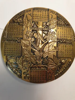 Medalla Calendario 1993 - Monnaie de Paris