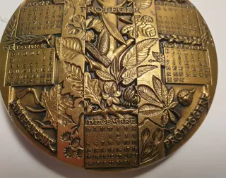 Medalla Calendario 1993 - Monnaie de Paris