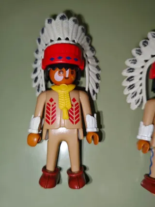 Playmobil Indios oeste 3395, 4552, 3397, 3394