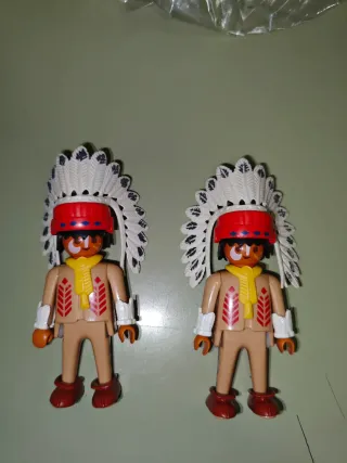 Playmobil Indios oeste 3395, 4552, 3397, 3394