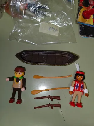 Playmobil Indios oeste 3395, 4552, 3397, 3394