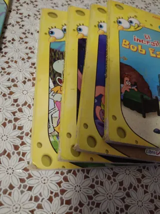 Libros de Bob Esponja.