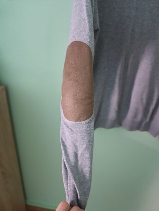 Jersey gris clarito Zara