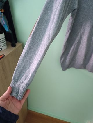 Jersey gris clarito Zara