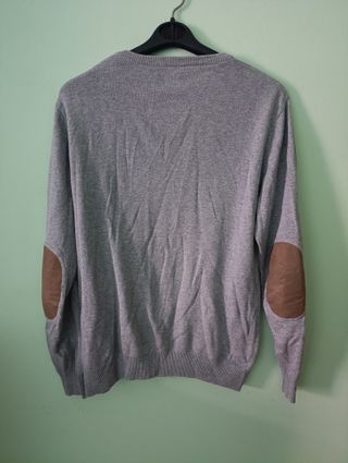 Jersey gris clarito Zara