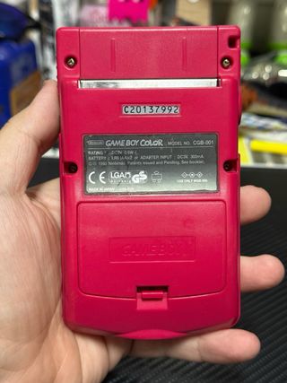 Game Boy Color Rosa Nintendo