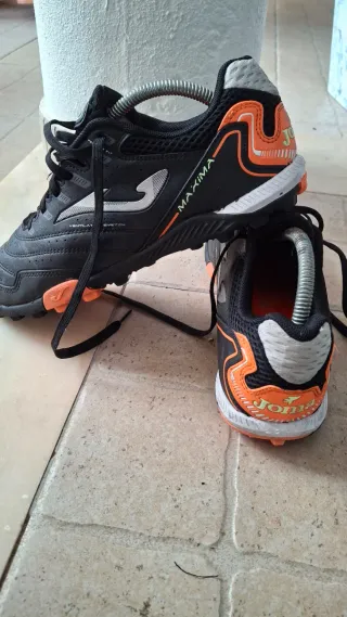 Sapatilhas Joma Maxima Preto/Laranja