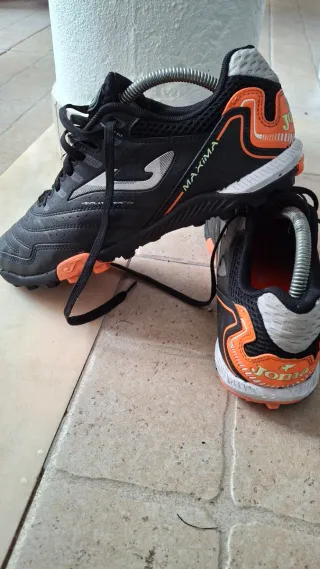 Sapatilhas Joma Maxima Preto/Laranja