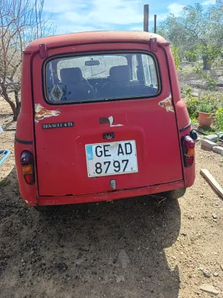 Renault 4L para restaurar..con documentación