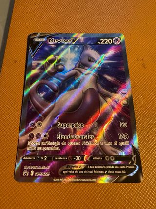 Carta Pokemon Mewtwo V