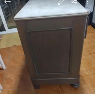 Cómoda vintage em madeira