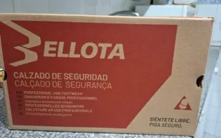 Calzado de seguridad Bellota Negro/Azul