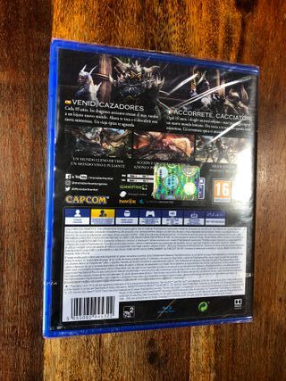 Monster Hunter World ps4 sealed nuovo