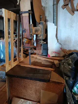 Sierra de cinta carpintería