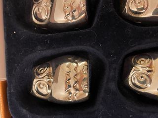 Set 12 segnaposto SILEA gufo vintage