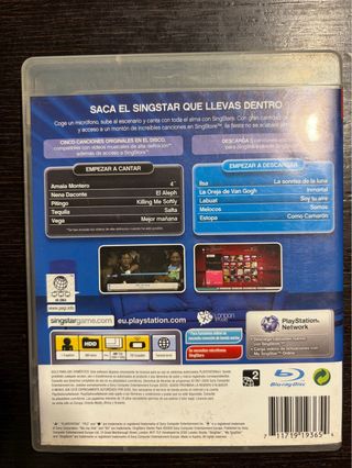 Pack 3 Juegos Singstar + Micros inalámbricos